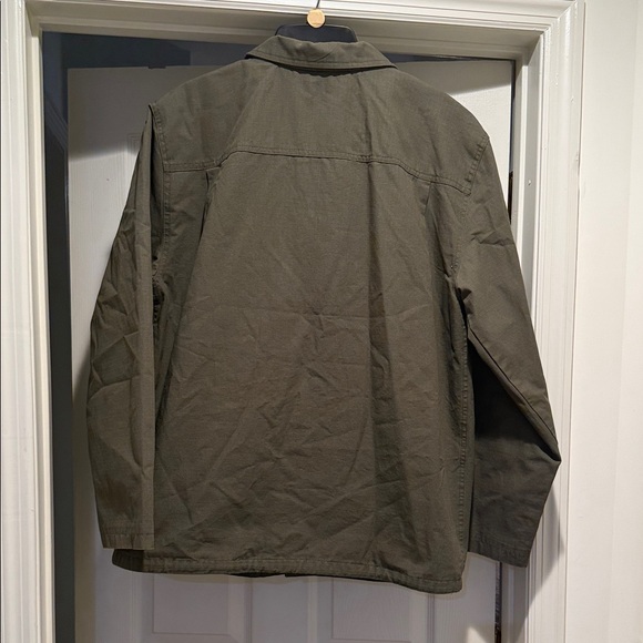NWOT Vans Drill Chore Lined Heavyweight Canvas Zip Snap Close Invisible Hood XL - Picture 12 of 12